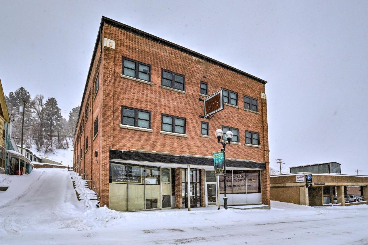 Upscale Apt At The Lofts In Historic Downtown Lead Extérieur photo